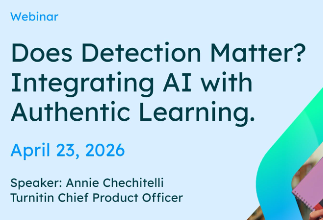 Turnitin「學習誠信線上系列講座」(~6月)